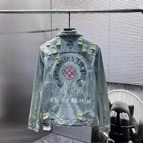 Chrome Hearts jaqueta de denim  