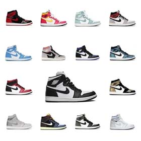 Air Jordan 1 Top alto (estilo 12)-0622  