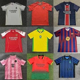 2025-2026 Jersey de futebol Arsenal Real Madrid Barcelona Miami Portugal-1202  