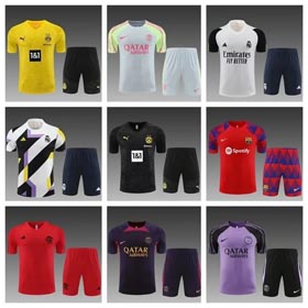Verão aquecimento treinamento terno futebol jersey-1225  