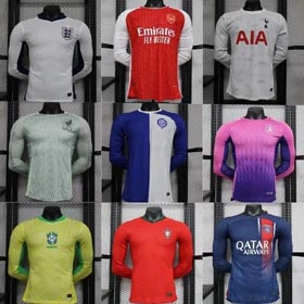 Premier League novo jogador de manga longa camisa de futebol-1605  