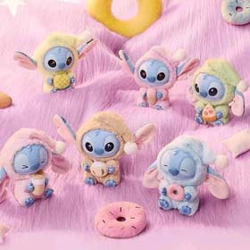 Stitch série caixa cega figura de moda Stitch vinílio peluche brinquedo bonito brinquedo presente de  
