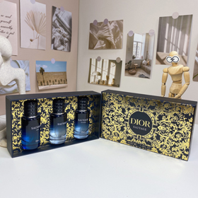 Dior Wilderness 3 peças caixa de ouro perfume-3067  