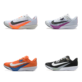 Nike low-top anti-deslizante shock-absorvente sapatos esportivos respiráveis-2674  