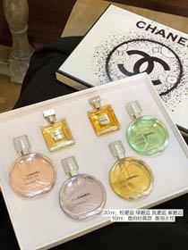 Chanel 4 + 2 perfume amostra set-3097  
