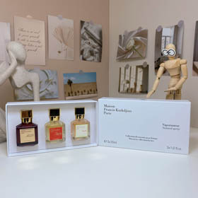 Kurjian Baccarat amostra de perfume de três peças Set-3099  