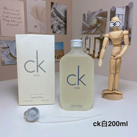Calvin Klein CK ONE Perfume em garrafa branca-3113  