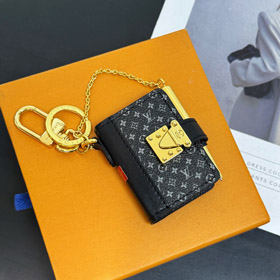 Louis Vuitton LV Mini caderno de notas Chaveiro-3521  