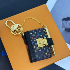 Louis Vuitton LV Mini caderno de notas Chaveiro-3523  