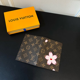 Louis Vuitton LV monograma passaporte titular-3543  