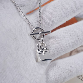 Hermes Mini Bolsa Colar-3568  