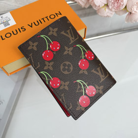 Louis Vuitton LV Cherry suporte de passaporte-3647  