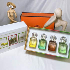 Hermès Jardim Água de Parfum amostra de 4 peças Set-3281  