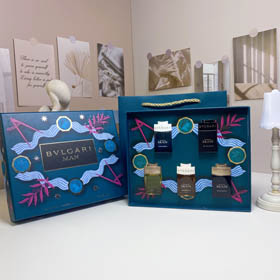 Bulgari cidade floresta amostra de fragrância set-3375 de 5 peças  