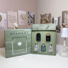 Bvlgari Darjeeling chá perfume amostrador conjunto de 5-3378  