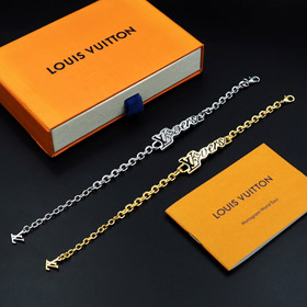 Louis Vuitton LV carta esmalte pulseira-3811  