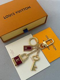 Louis Vuitton LV chave bloqueio chaveiro-3817  