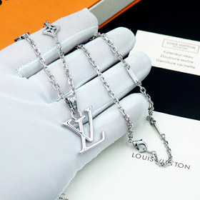 Louis Vuitton LV Carta Floral Colar-3823  