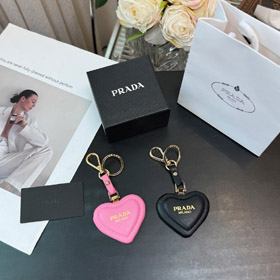 Prada 520 pêssego coração amor pendente bolsa pendurada-3826  