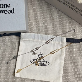 Vivienne Westwood Saturno pulseira pin planeta tridimensional-3831  