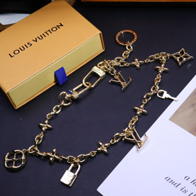 Louis Vuitton LV carta flor saco cintura cadeia pendente-3858  