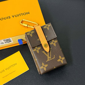 Louis Vuitton LV letra vintage caso de cigarro pendente ornamento-3939  