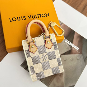 Louis Vuitton LV Mini Música Saco Chaveiro Pendente-3941  
