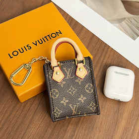Louis Vuitton LV Mini bolsa de música Chaveiro Pendente-3946  