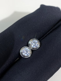 Cartier carta 20 ponto diamante brincos-4071  