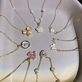 Bonas AWD SHINSEI Light luxo colar de clavícula de alta gama-2737  