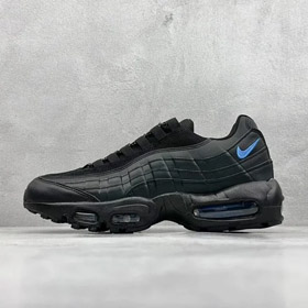 Nike Air Max 95 Black Reflective Sapatos de corrida de topo baixo simples e versátil-2871  