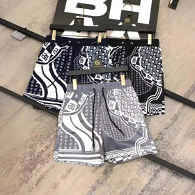 Dolce & Gabbana DG Novo estilo impresso letras calças de moda quatro quartos calças de praia-2885  