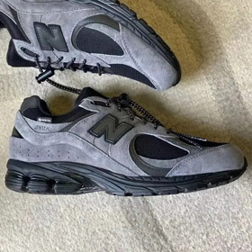 JJJound New Balance NB 2002R malha sapatos de corrida de baixo topo-2923  