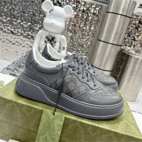 GUCCI couro low-top lace-up sapatos de moda-2949  