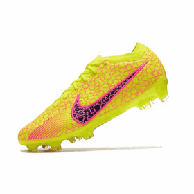 Nike Mercurial Vapor 15 Academia Low-Top Lace-Up MG (Borracha Curta Studs) FG (Borracha Longa Studs)  