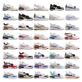 Nike Jordan Air Jordan 1 Primavera Flor Mar Baixo Top Retro Basquetebol Sapatos-2986  