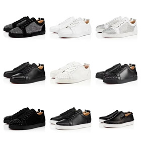 Christian Louboutin CL couro casual low-top sapatos de moda - 2990  