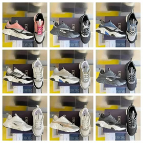 Sapatos casuais de couro low-top-2993  