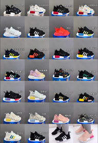 Star Wars x adidas Originals NMD_R1 Sapatos casuais de baixo topo para crianças-4100  