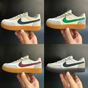 Nike NK Killshot 2 tênis para crianças com sola fina, antiderrapante, resistente ao desgaste-4118  