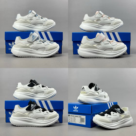Adidas crianças sandálias ocas-4212  