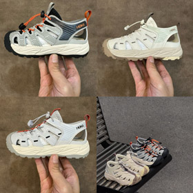 HOKA ONE ONE Hopara OG Sandálias de praia para crianças-4215  