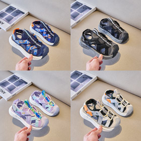 Sobre a armadura Crianças versátil de moda protetor meio-top sandálias-4220  