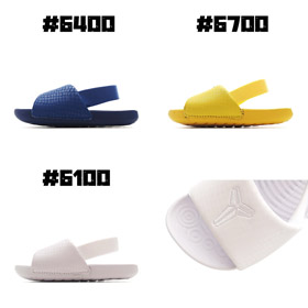 Nike Kobe Kawa Slide Low-Top Sapatos para bebês e crianças pequenas-4226  