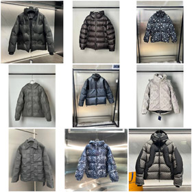 LOUIS VUITTON SS23 cor sólida com capuz de manga longa com zíper montado para baixo jaqueta-4280  