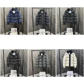 Moncler, com capuz Zip para baixo jaqueta -4392  