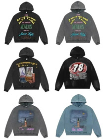 SAINT Mxxxxxx impressão pesado Hoodie-4431  