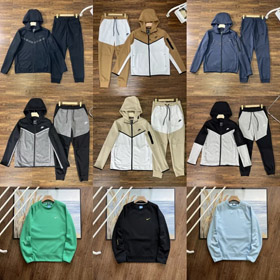 Nike tecido Tech Futura solto com capuz tracksuit-4475  