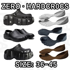 Balenciaga HardCrocs metal embelezado slides-5124 moda  