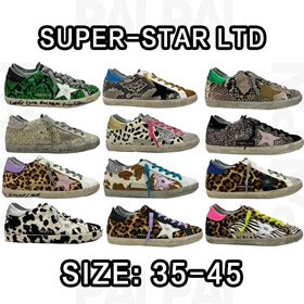 Golden Goose couro elegante e versátil low-top tênis-5133  